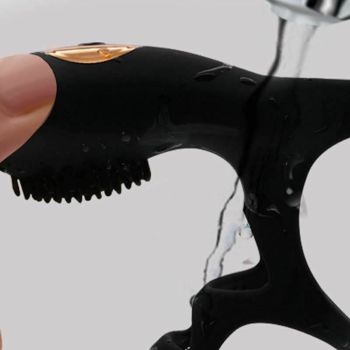 House Of Dasein Wireless Triple Penis Vibrator Clitoral Vibrating Cock Rings - Black