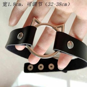House Of Dasein Bdsm Kitten Collar Harajuku Choker Necklace Fetish Bondage Restraints - Black