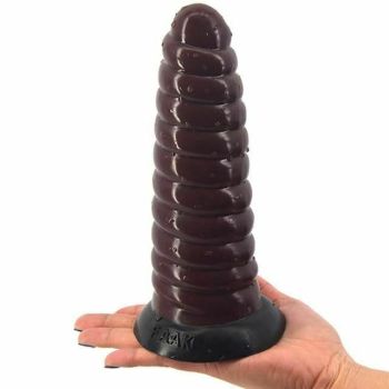House Of Dasein Huge Anal Dildo Long Suction Cup Butt Plug Dong - Brown