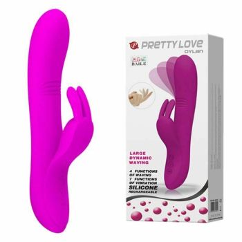 House Of Dasein Pretty Love Pink Rabbit Vibrator G Spot Clitoris Vibrations Women Masturbation - Pink