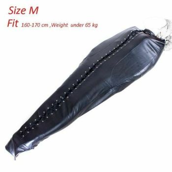 House Of Dasein Full Body Bondage Sleeping Bag Pu Leather Restraints Bdsm Kink Fetish - M