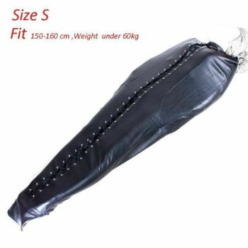 House Of Dasein Full Body Bondage Sleeping Bag Pu Leather Restraints Bdsm Kink Fetish - S
