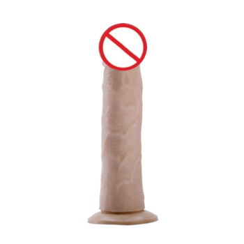 House Of Dasein Colourful Realistic Jelly Dildo Deep Throat Training Suction Cup Base - Flesh - 20Cm
