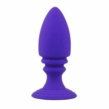 House Of Dasein Trainer Silicone Butt Black Purple Pink Anal Plug - Purple