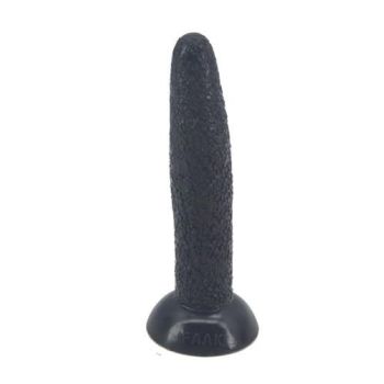 House Of Dasein Long Silicone Flexible Dildo Anal Dong Suction Cup Masturbation - Black