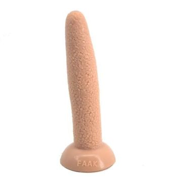 House Of Dasein Long Silicone Flexible Dildo Anal Dong Suction Cup Masturbation - Flesh