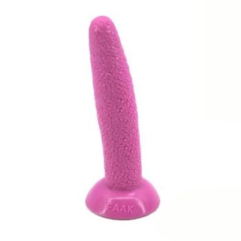 House Of Dasein Long Silicone Flexible Dildo Anal Dong Suction Cup Masturbation - Pink
