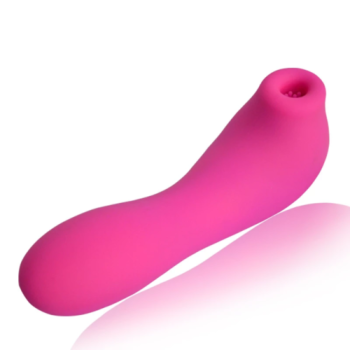 House Of Dasein Clitoral Suction 12 Speed Double Sucking Vibrator Bdsm - Red