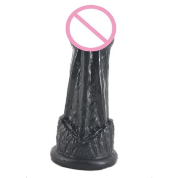 House Of Dasein Fantasy Creature Animal Dildos Dongs Black Monster Lycanthrope Bears Paw F40 - Black - Crocodile Dildo F19