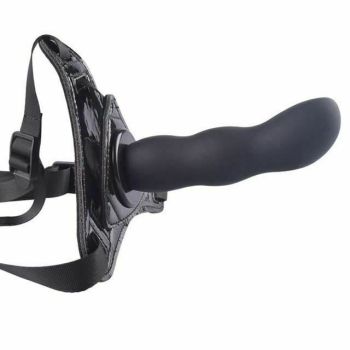 House Of Dasein Pink Dildo Belt Lesbian Couples G Spot Dong Strapon Harness - Black