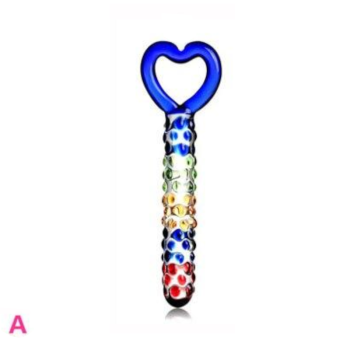House Of Dasein 12 Styles Dildo Smooth Glass Anal Beads Double Ended Dong Butt Plug - Style A