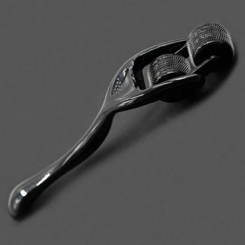 House Of Dasein Bdsm Pinwheel Double Rotating Metal Prick Spike Roller Wartenberg Wheel - Black