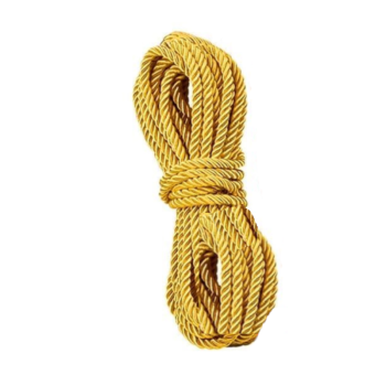 House Of Dasein 10M Nylon Bondage Rope Erotic Positions Slave Restraints Bdsm Fetish - Yellow - 10M