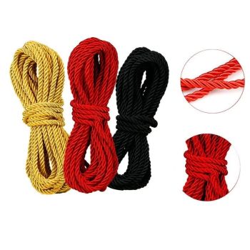 House Of Dasein 10M Nylon Bondage Rope Erotic Positions Slave Restraints Bdsm Fetish - Black - 10M