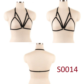 House Of Dasein Pentagram Sexy Body Harness Bondage Cage Bra Bdsm Lingerie - S0014