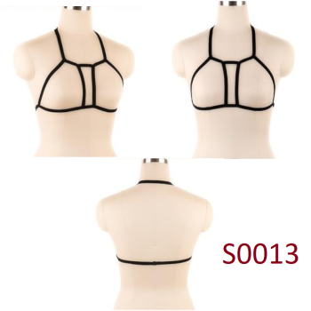 House Of Dasein Pentagram Sexy Body Harness Bondage Cage Bra Bdsm Lingerie - S0013