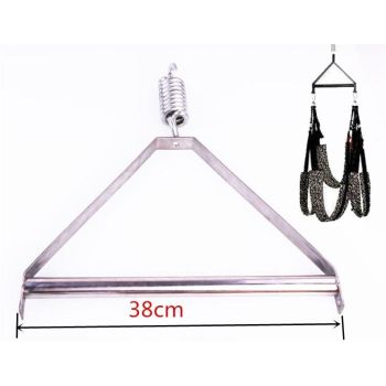 House Of Dasein Red Swing Chair With Tripod Lover' Bondage Sex Position Aid - Red