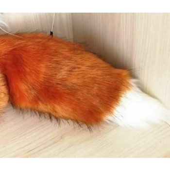 House Of Dasein Fox Ears Headband Anime Headdress Cute Girls Hair Accessories Cosplay Props Hoop Headwear - Tail