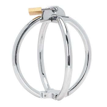 House Of Dasein Stainless Steel Cross Wrist Handcuffs Lockable Restraints Bondage Bdsm - Gold