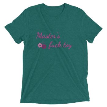 House Of Dasein Submissive Bdsm Fucktoy Shirt Women Durable Comfortable Clothing - Teal - L