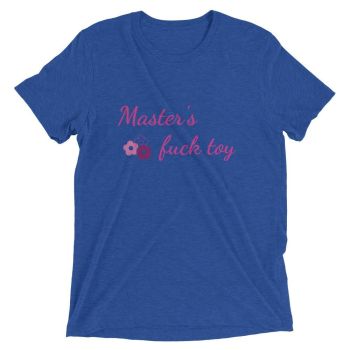 House Of Dasein Submissive Bdsm Fucktoy Shirt Women Durable Comfortable Clothing - True Royal - Xl