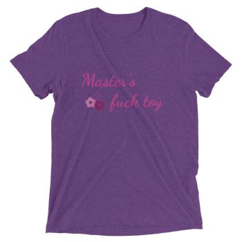 House Of Dasein Submissive Bdsm Fucktoy Shirt Women Durable Comfortable Clothing - Purple - L