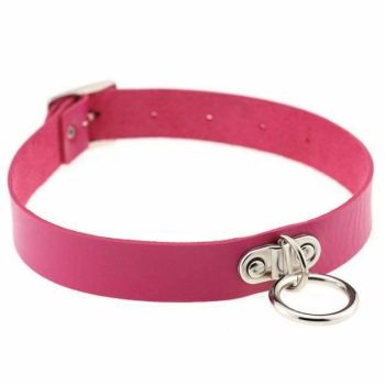 House Of Dasein Collar 13 Colours Choker Necklace Bondage Kink Bdsm Fetish Restraints - Rose
