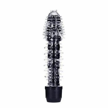 House Of Dasein Powerful Silicone Vibrator G Spot Clitoral Stimulator - Black