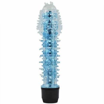 House Of Dasein Powerful Silicone Vibrator G Spot Clitoral Stimulator - Blue