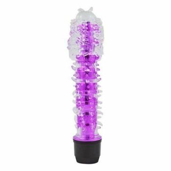 House Of Dasein Powerful Silicone Vibrator G Spot Clitoral Stimulator - Purple
