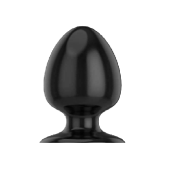 House Of Dasein Silicone Anal Plugs Huge Sizes With Suction Cups - Black - Xxxl