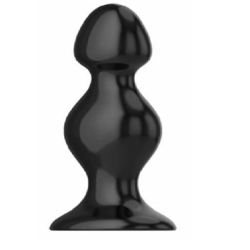 House Of Dasein Silicone Anal Plugs Huge Sizes With Suction Cups - Black - M
