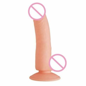 House Of Dasein 20Cm Silicone Dong Realistic Penis Dildo Suction Cup Masturbation - Flesh