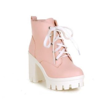 House Of Dasein Beautiful Doll Booties - Pink - 12