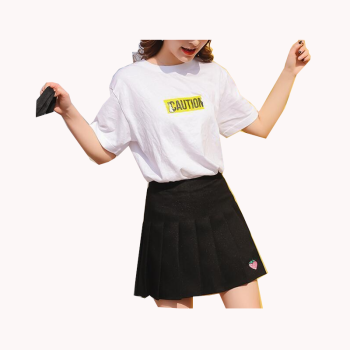 Hod Health & Home Strawberry Tennis Skirt - Black - Xxl