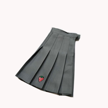 Hod Health & Home Strawberry Tennis Skirt - Grey - Xl
