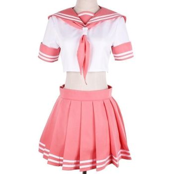 House Of Dasein Sailor Seifuku Cosplay Set - L - Outfit With Wig