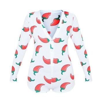 House Of Dasein Peachy Babe Onesie Abdl Ddlg Clothing - S - Pepper