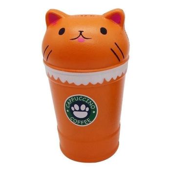 Hod Health & Home Food Squishies - Orange Cat Coffee