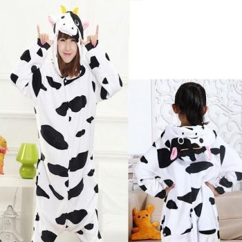 Hod Health & Home Animal Kigurumi Jumpers - L - Cow