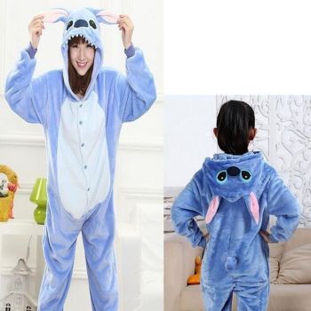 Hod Health & Home Animal Kigurumi Jumpers - Xl - Blue Stitch
