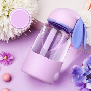 House Of Dasein Bunny Water Bottle Littles Age Regression - Light Purple