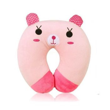 Hod Health & Home Neck Support Pillow - Pink Bear