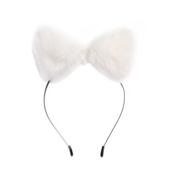 House Of Dasein Furry Fox Ears Pet Play Ddlg Littles Cosplay - White