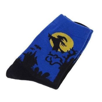 Hod Health & Home 5 Pairs Spooky Sockies - Blue