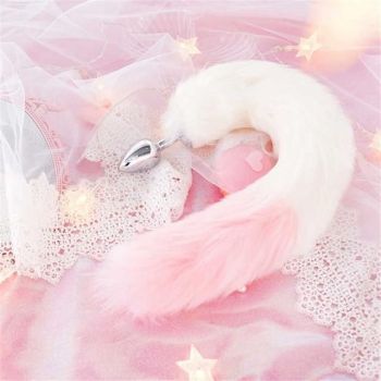 House Of Dasein Milky Ombre Tail Plugs - Pink