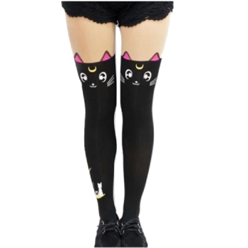 Hod Health & Home Kitten Tights - Sailor Moon Black