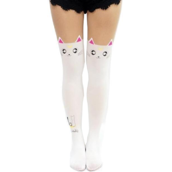 Hod Health & Home Kitten Tights - Sailor Moon White