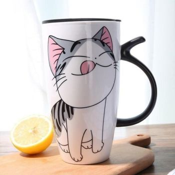 Hod Health & Home Neko Travel - Coffee - Tongue Out Kitty