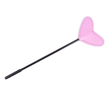 House Of Dasein Heart Spanker Bdsm Spanking Crop - Pink - Crop